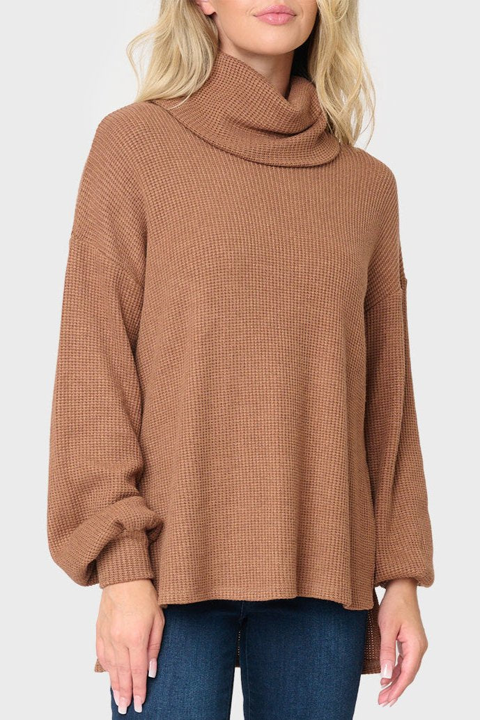 Gibson cowl neck on sale sweater