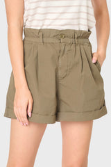 Sanctuary Elastic Waist Cuffed Short