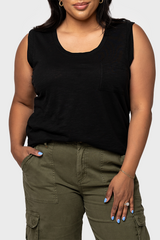 Sanctuary Traveler Twist Sleeve Tee
