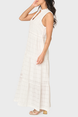 Sleeveless Maxi Decked Out Day Dress
