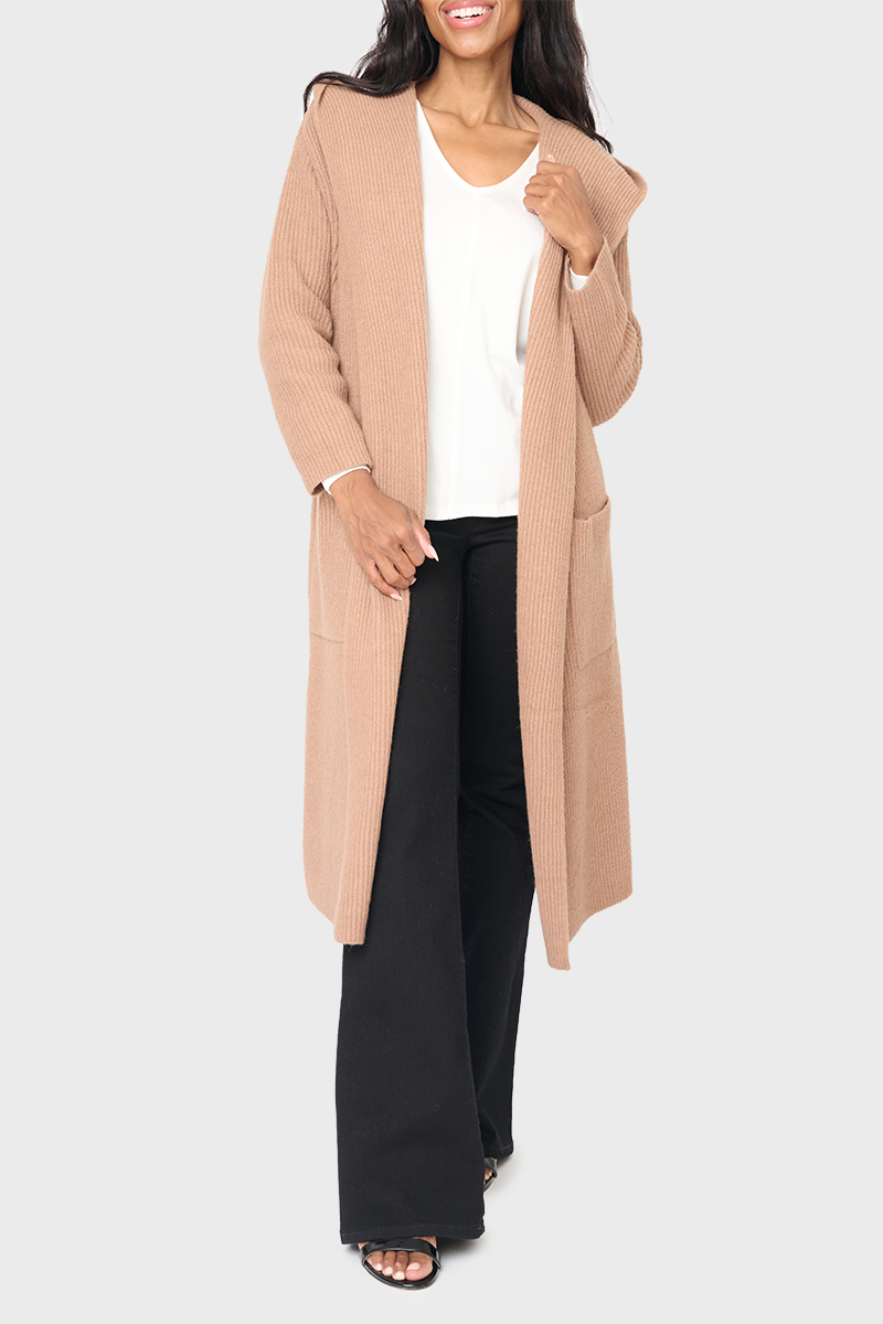 Gentle Fawn Sweater Duster Cardigan New Cork XXS
