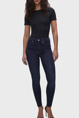 Front of women wearing the Good American Good Legs Jeans