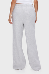 Good American Brushed Fleece Wide Leg Pant
