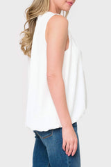 Sleeveless Bubble Top