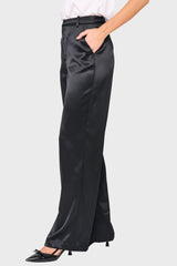 Stovepipe Satin Trouser