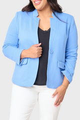 Notch Collar Blazer