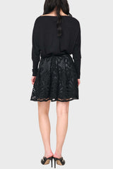 Lovely In Lace Box Pleat Skirt