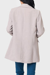 Double Breasted Long Length Blazer