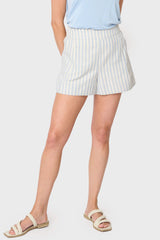 Wide Leg Short with Elastic Waistband