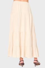 Tiered Ultra Maxi Skirt