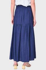 Playa Tiered Maxi Skirt