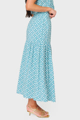 Playa Tiered Maxi Skirt