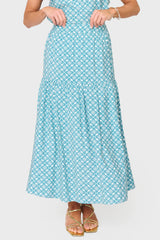 Playa Tiered Maxi Skirt