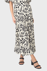 Playa Tiered Maxi Skirt