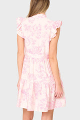 Flutter Sleeve Decked Out Day Dress