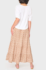 Tiered Ultra Maxi Skirt
