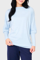 Slouchy Luxe Open Neck Sweater