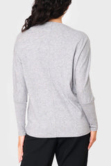 Slouchy Luxe Open Neck Sweater