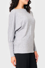 Slouchy Luxe Open Neck Sweater