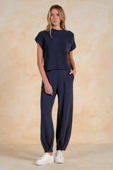 Elan Willow Sweater Navy