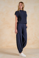 Elan Willow Sweater Navy