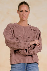 Elan Belle Sweater Cinnamon