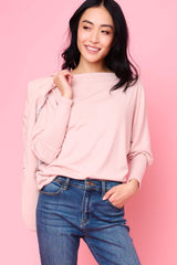 Slouchy Luxe Open Neck Sweater