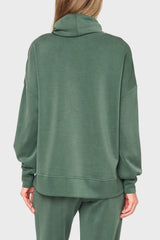 Cloud Scuba Mock Neck Everywhere Top