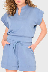 Cloud Scuba Everywhere Notch Neck Top