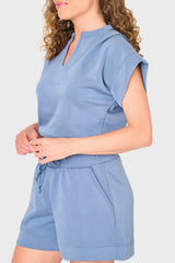 Cloud Scuba Everywhere Notch Neck Top