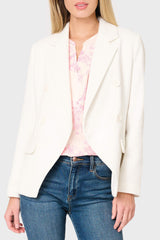 Boucle Double Breasted Blazer