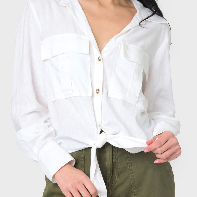 Sanctuary Utility Pocket Shirt