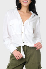 Sanctuary Utility Pocket Shirt