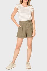 Sanctuary Elastic Waist Cuffed Short