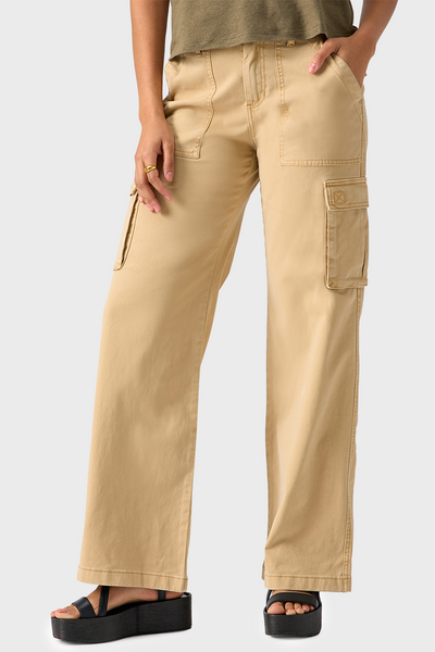 Khaki Women's Dianthus Cargo Trousers
