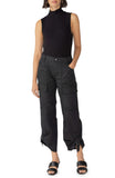 Front of women wearing the Sanctuary Cali Cargo Pant in black
