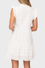 Flutter Sleeve Decked Out Day Dress