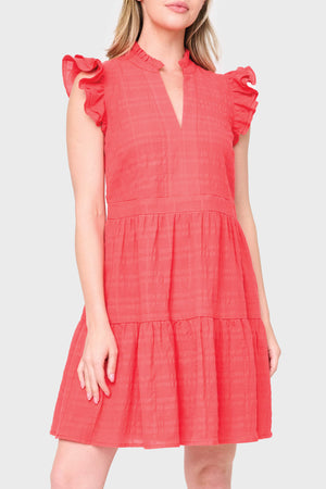 Flutter Sleeve Decked Out Day Dress
