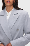 Good American Ponte Car Coat