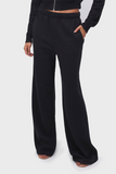 Good American Brushed Fleece Wide Leg Pant