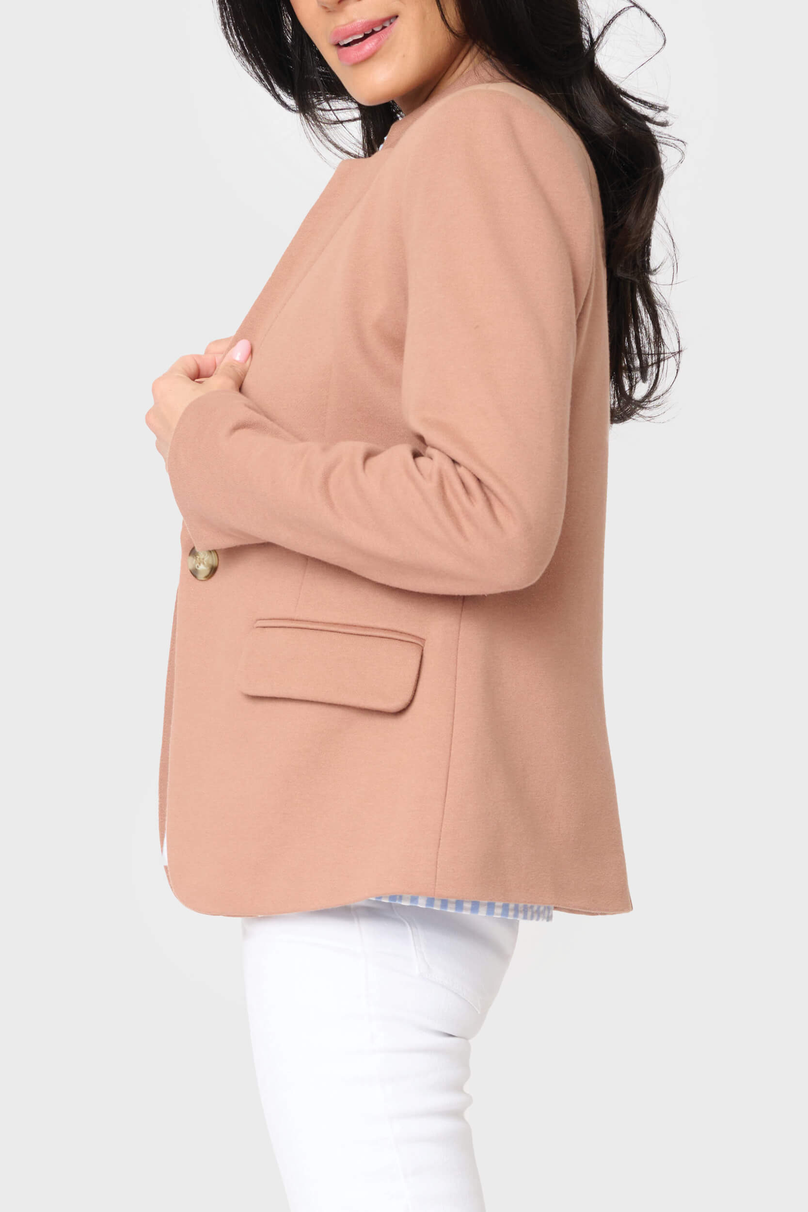 Notch Collar Blazer – Gibsonlook
