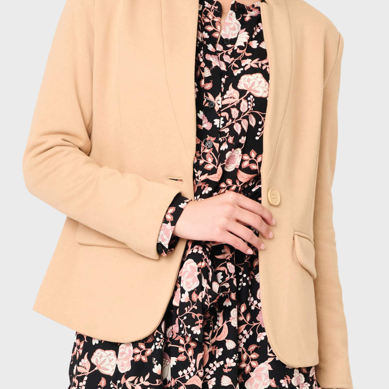 Notch Collar Blazer