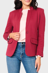 Notch Collar Blazer