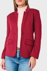 Notch Collar Blazer