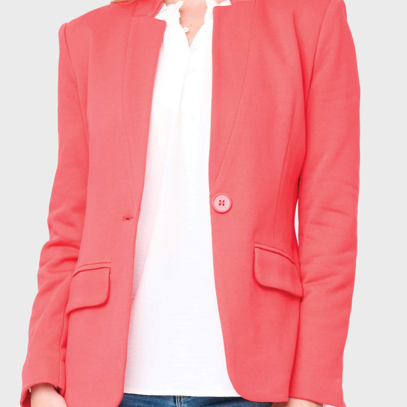 Notch Collar Blazer