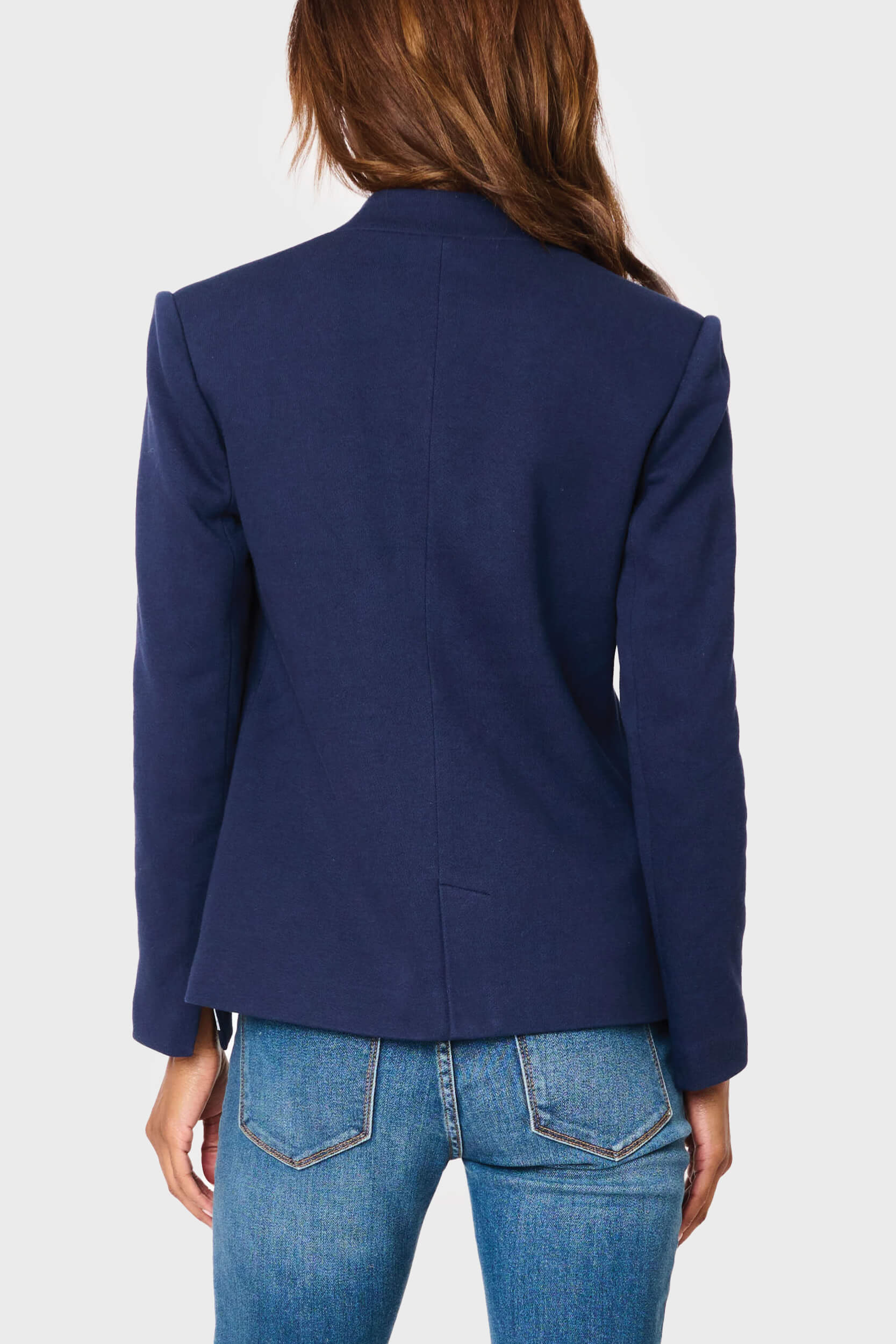 Oltre CON BOTTONI GIOIELLO - Blazer - blu navy/dark blue - Zalando