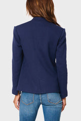 Notch Collar Blazer