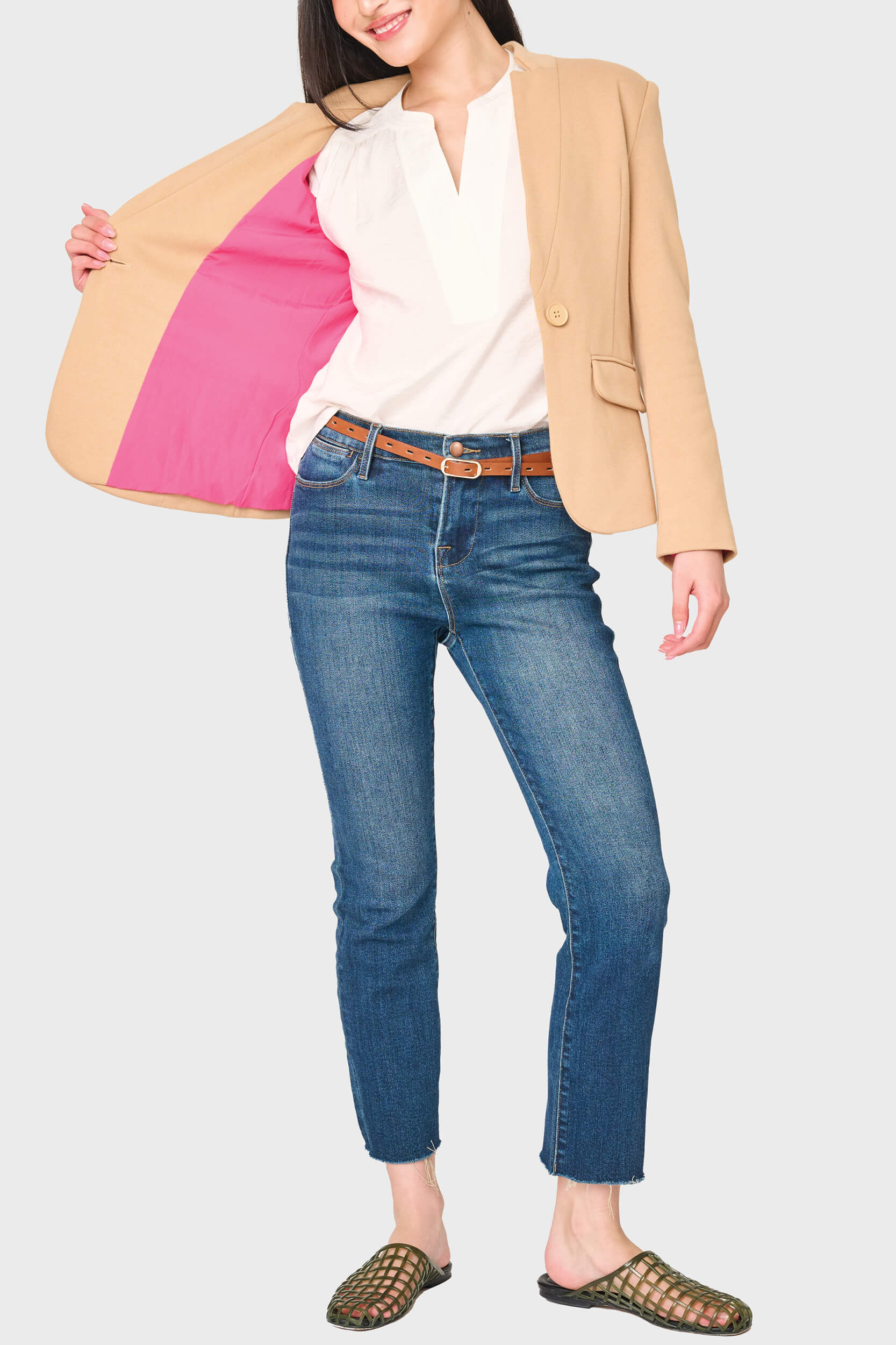 Notch Collar Blazer for Women | Favorite Work-to-Weekend | Gibsonlook