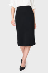 Notch Midi Skirt