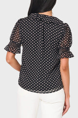 Khloe Ruffle Button Down Blouse